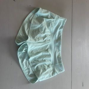 Lululemon Light Aqua Running Shorts